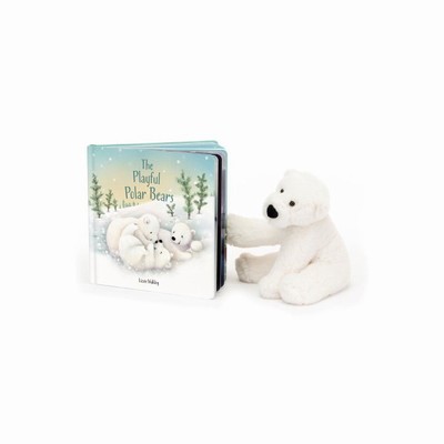 Jellycat The Playful Polar Bears and Perry Polar Bear Small New Zealand | KDXZO1359